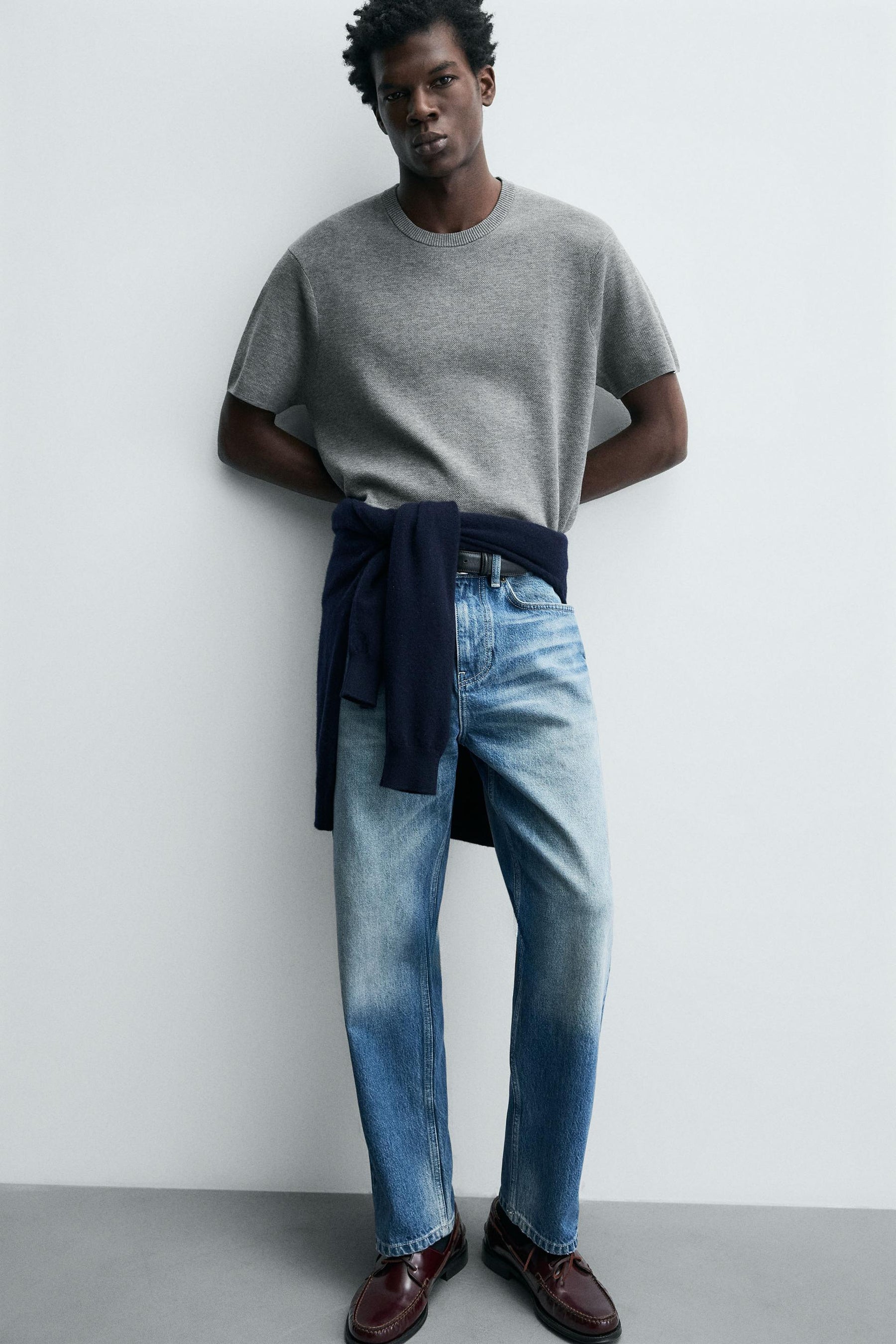 RELAXED FIT KNIT T-SHIRT - Image 6