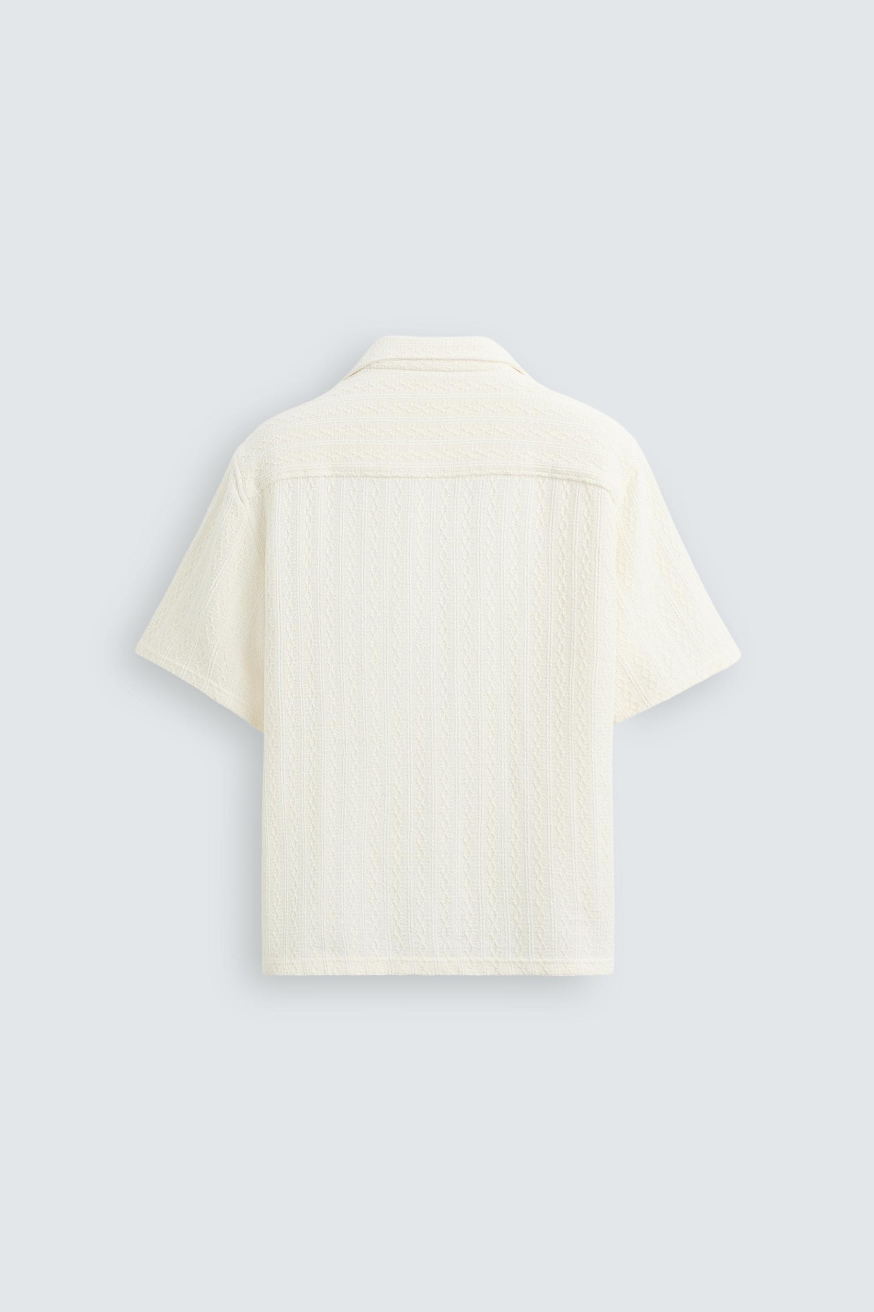 GEOMETRIC JACQUARD SHIRT - Image 7