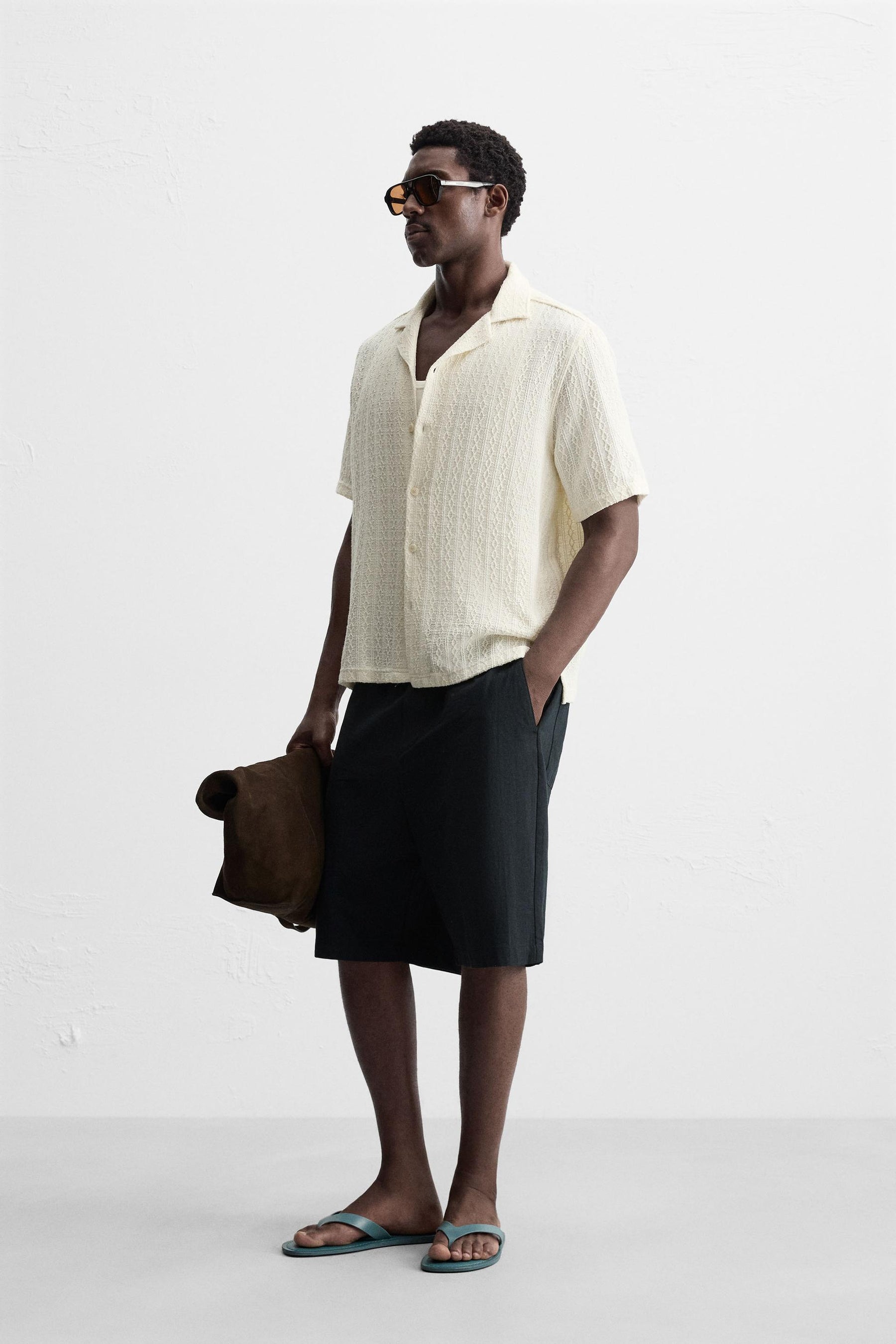 GEOMETRIC JACQUARD SHIRT - Image 4