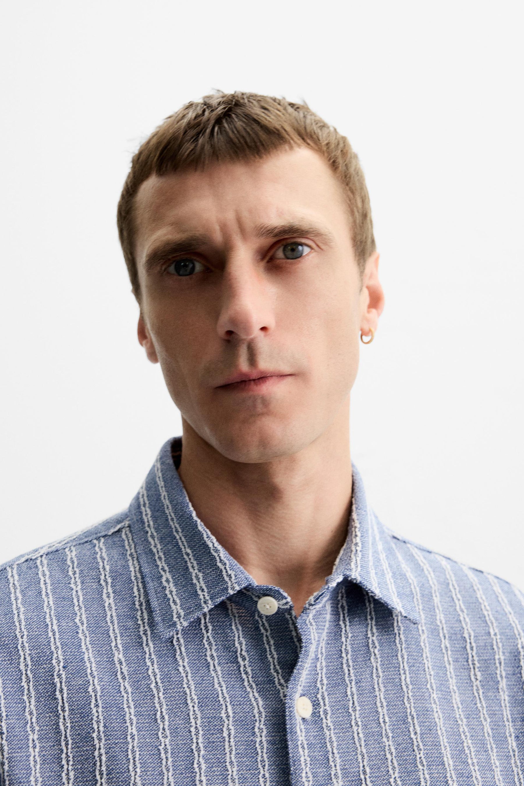 STRIPED JACQUARD SHIRT - Image 5