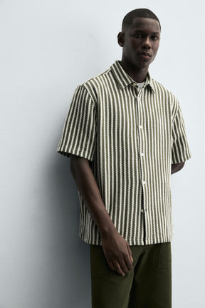 STRIPED JACQUARD SHIRT - Image 5