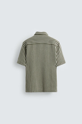STRIPED JACQUARD SHIRT - Image 7
