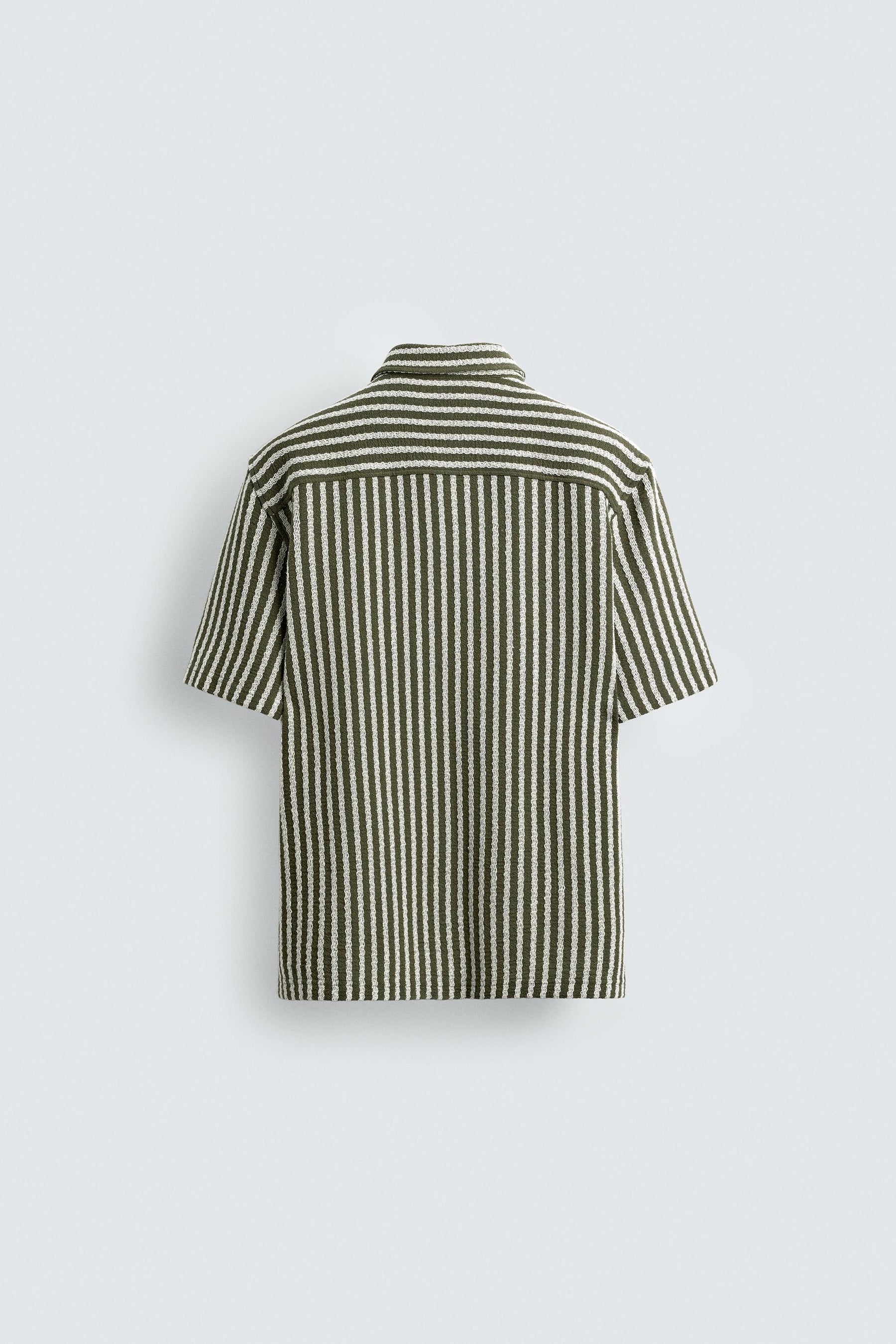 STRIPED JACQUARD SHIRT - Image 7