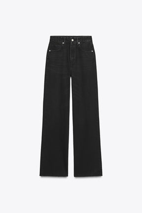 High-Rise Wide Jeans