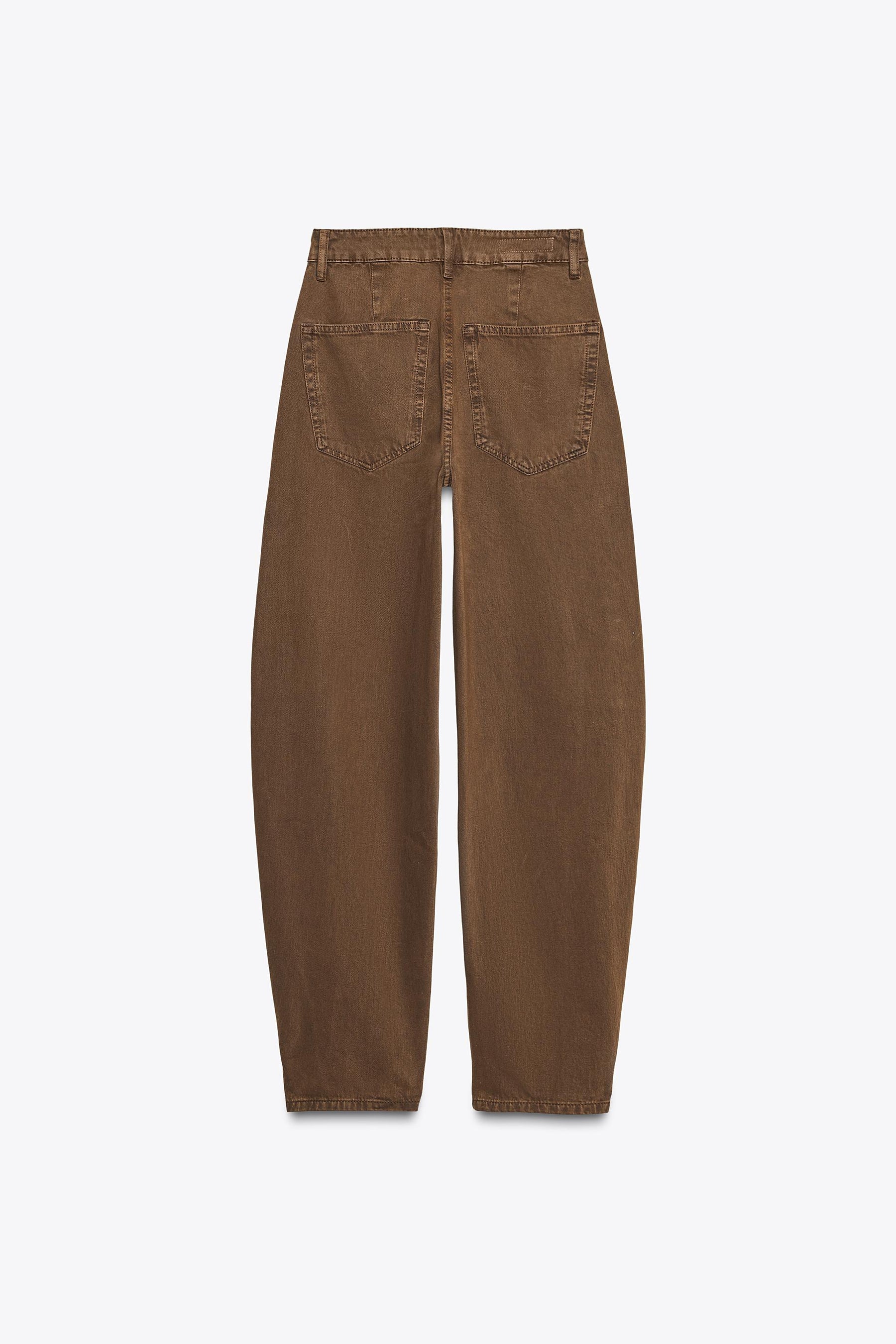 Baggy mid-waist jeans