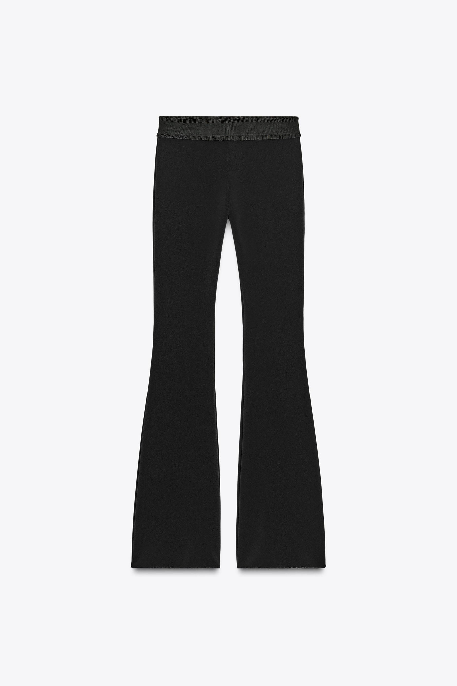 Stretch Flare Trousers