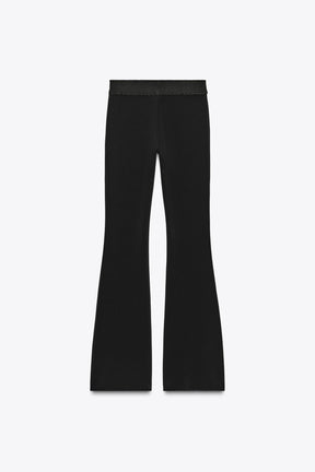 Stretch Flare Trousers