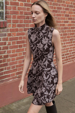 SHORT JACQUARD DRESS - Image 4