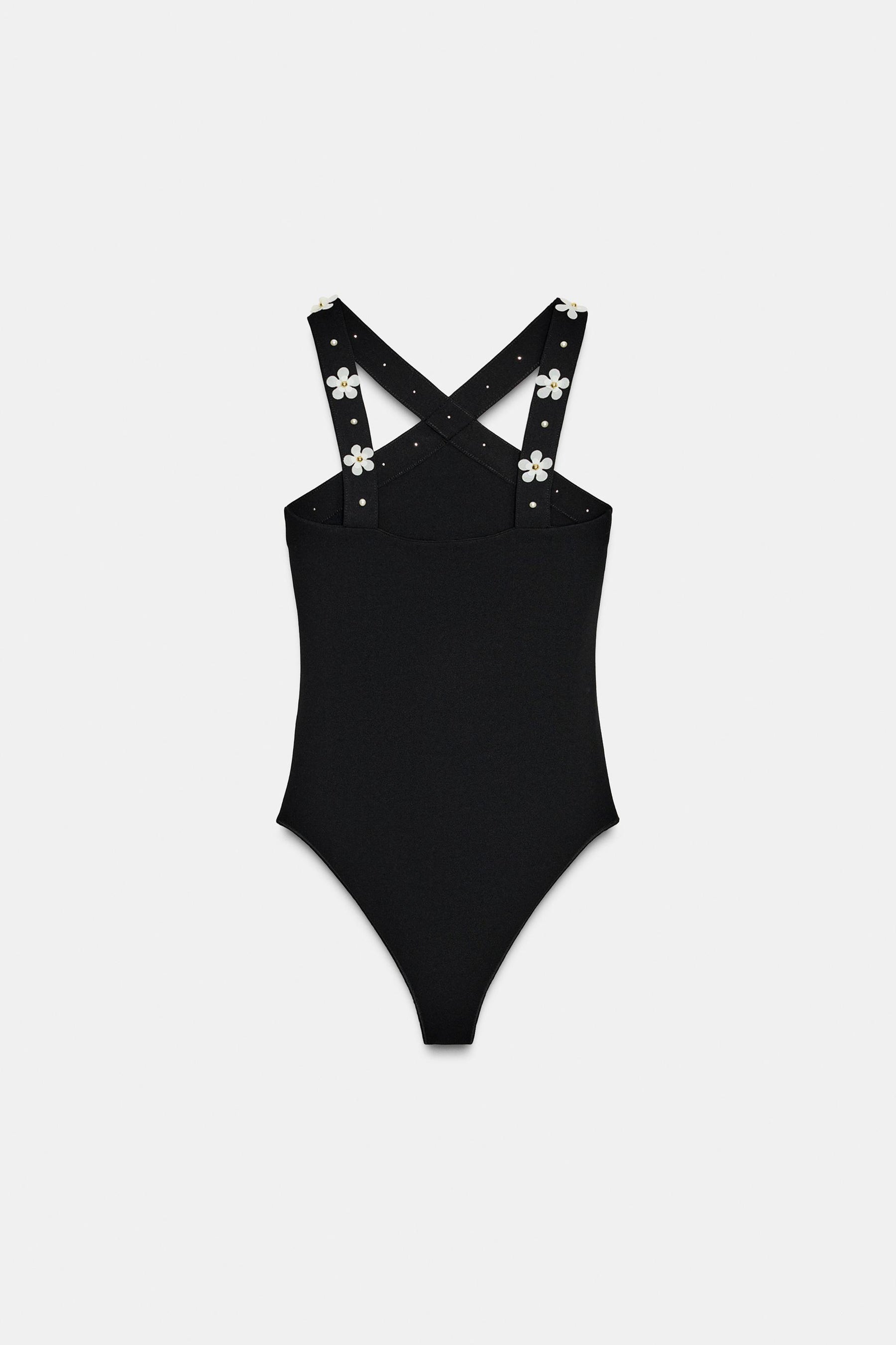 FLORAL STRETCH BODYSUIT