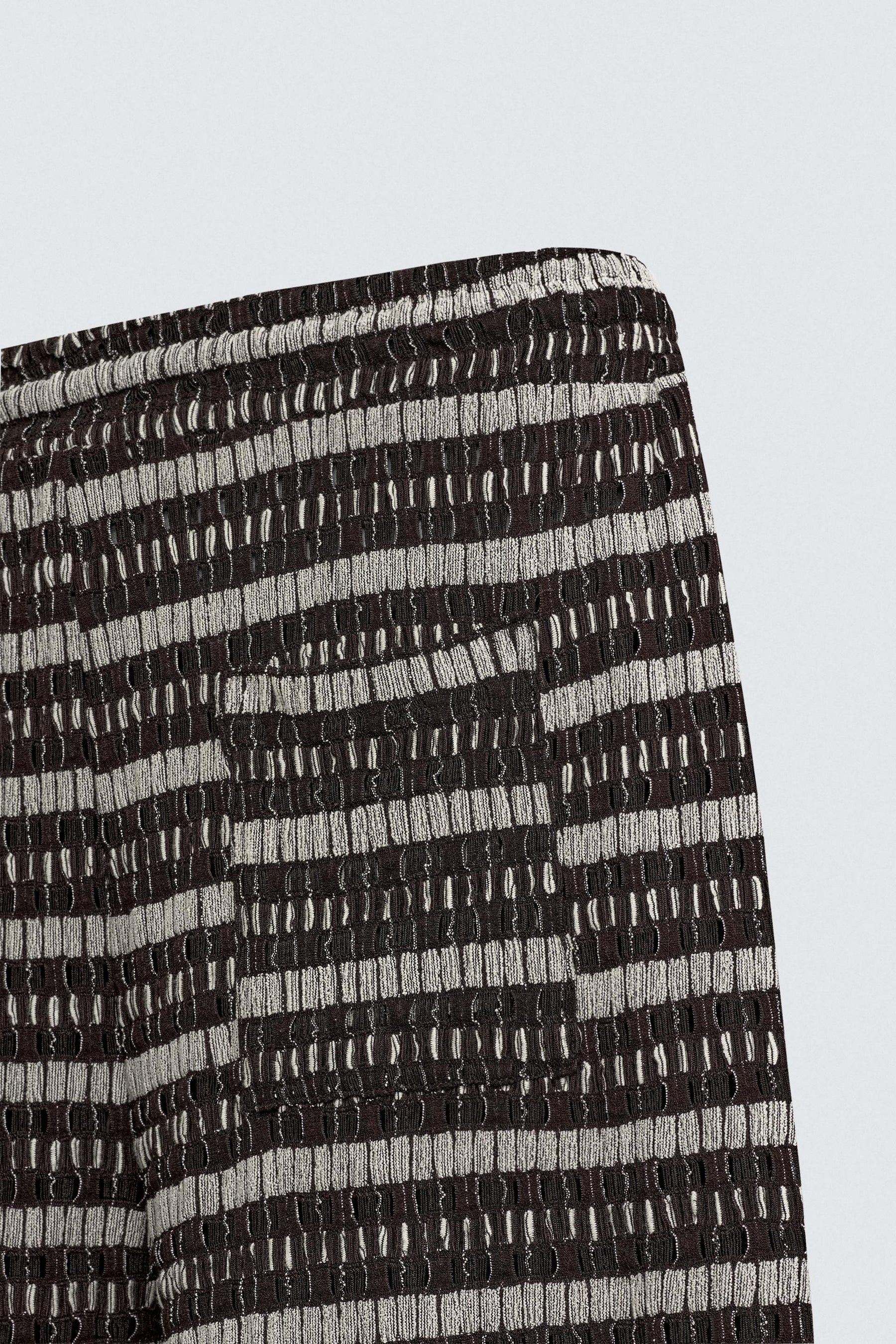 JACQUARD CUTWORK TROUSERS - Image 10