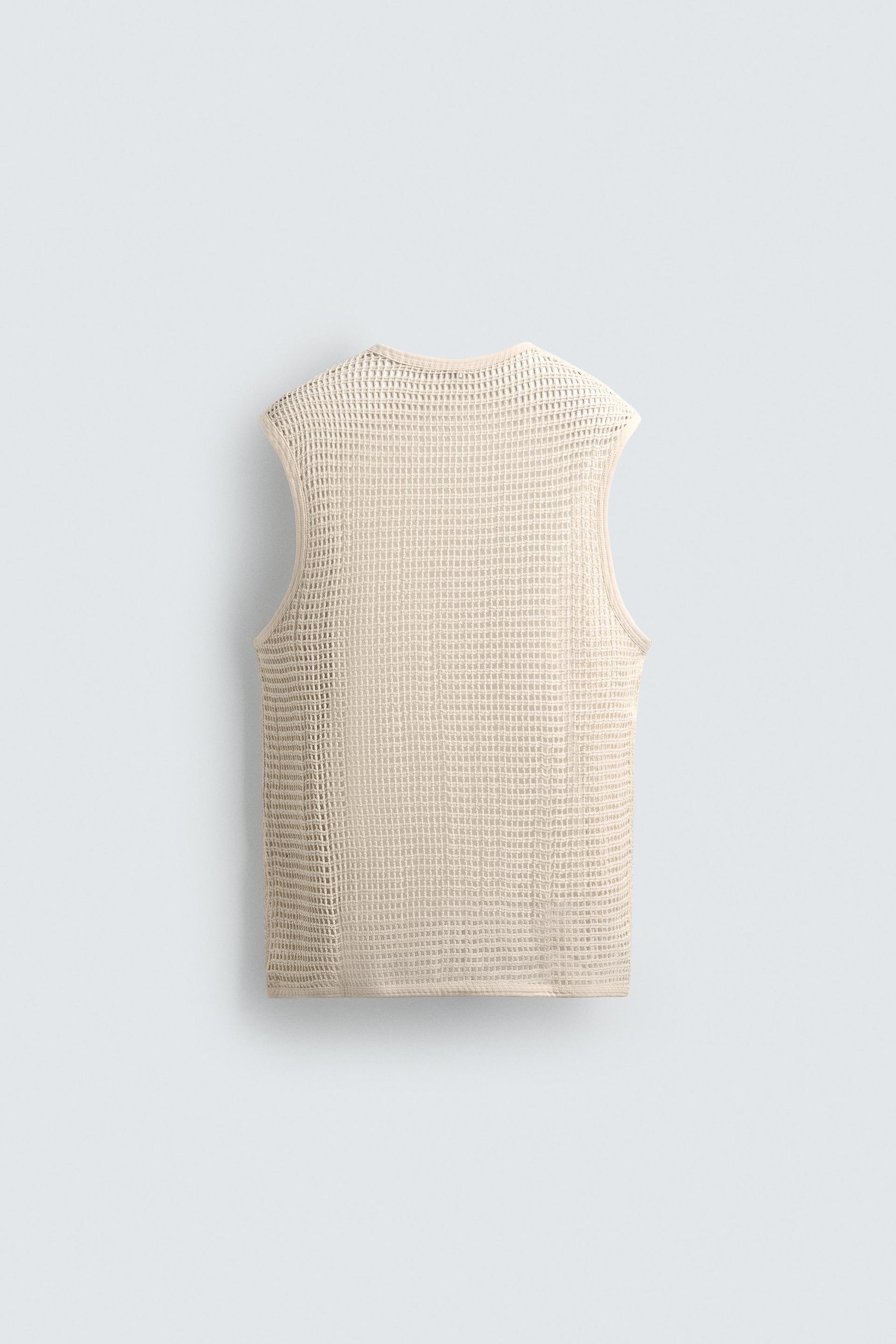 CROCHET TEXTURED T-SHIRT - Image 8