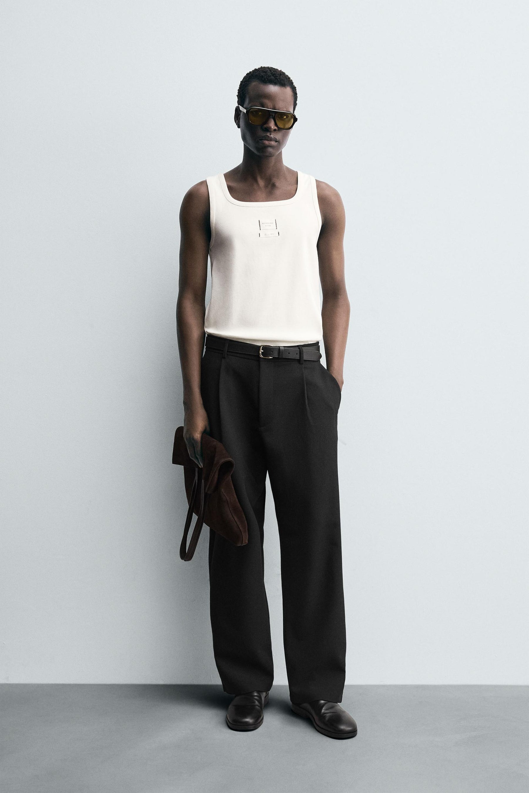 LABEL TANK T-SHIRT - Image 1