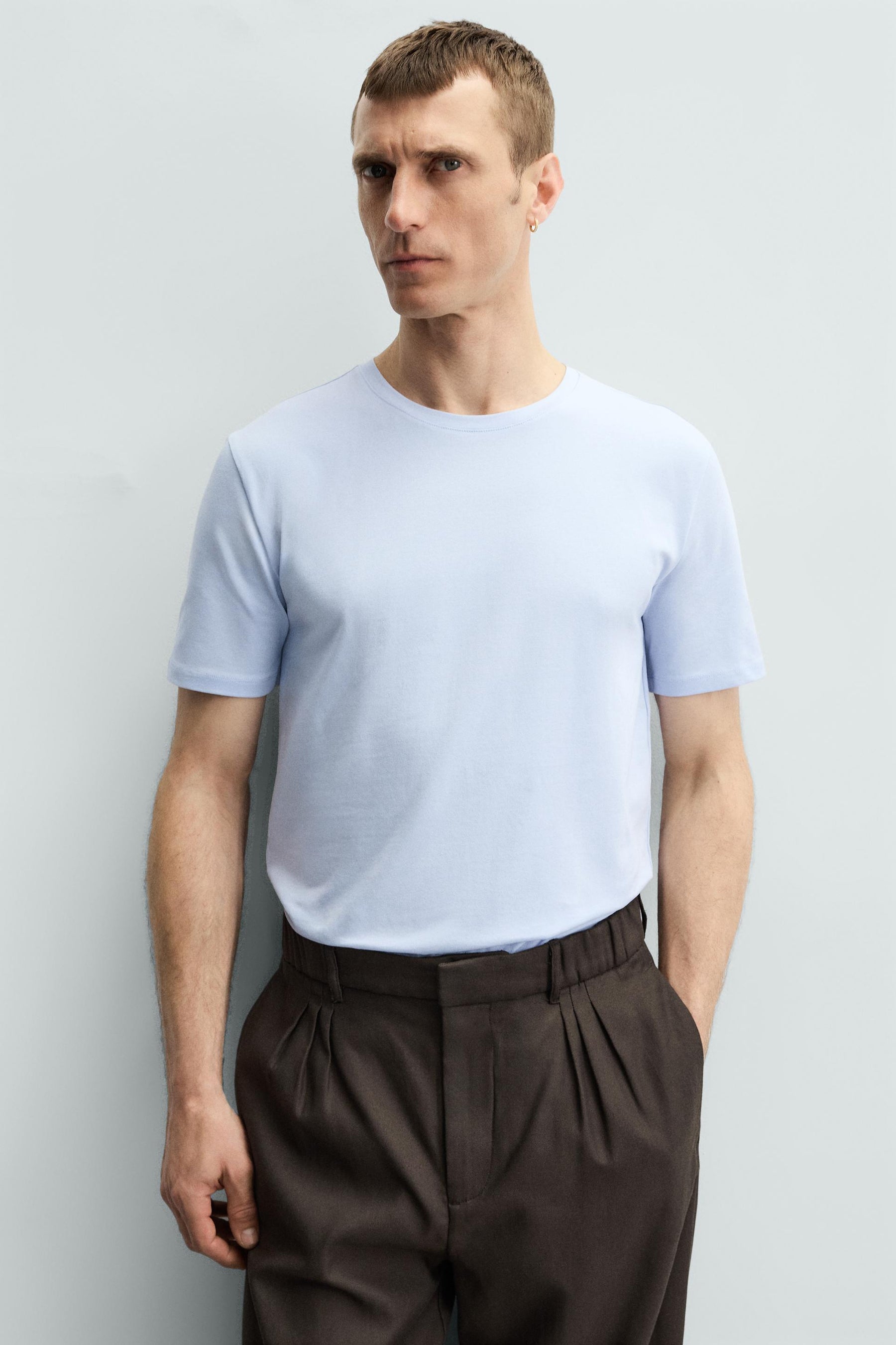 BASIC SLIM FIT T-SHIRT - Image 5