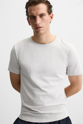 BASIC SLIM FIT T-SHIRT - Image 5