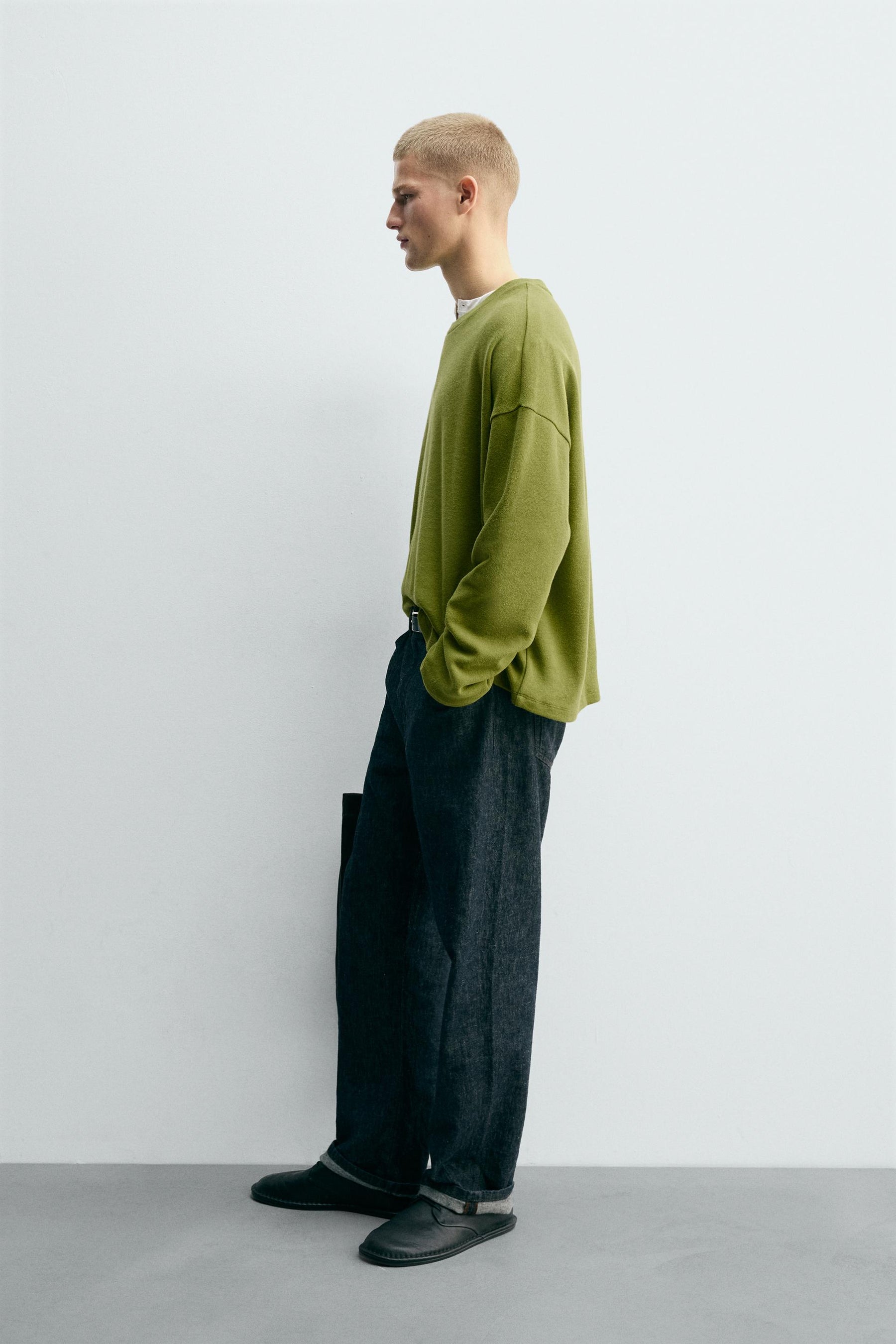 COTTON/LINEN SWEATSHIRT - Image 6