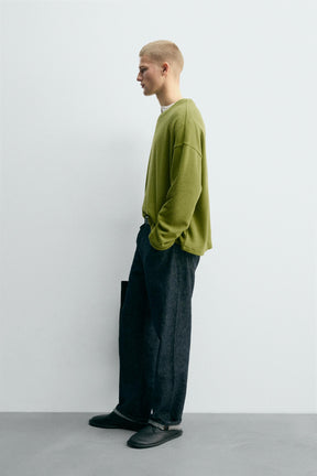 COTTON/LINEN SWEATSHIRT - Image 6