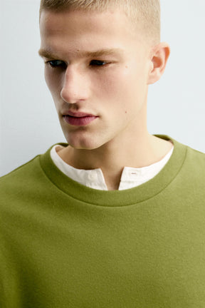 COTTON/LINEN SWEATSHIRT - Image 5