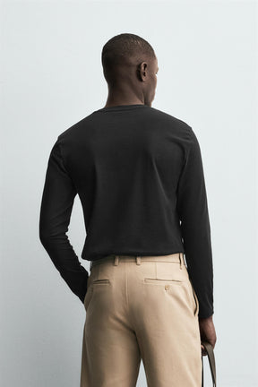 BASIC SLIM FIT T-SHIRT - Image 3