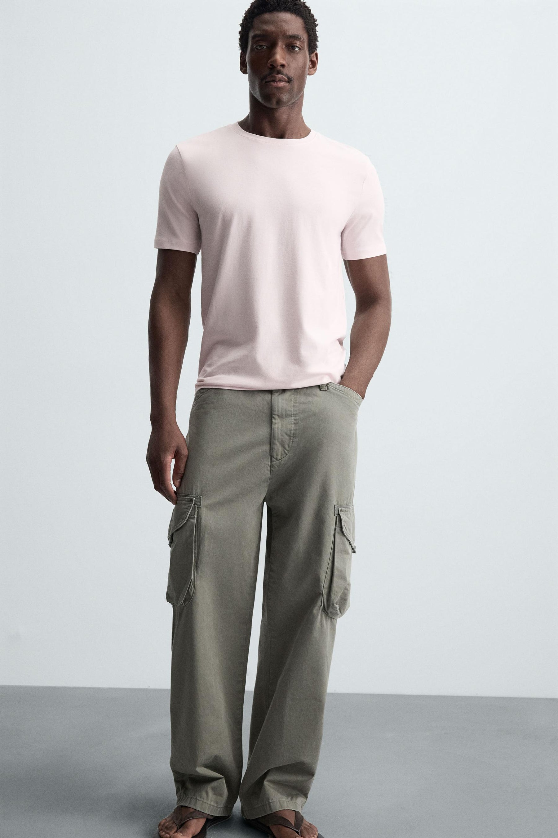 BASIC SLIM FIT T-SHIRT - Image 5