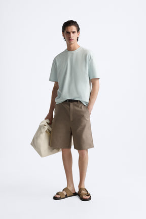 RELAXED FIT INTERLOCK T-SHIRT - Image 1