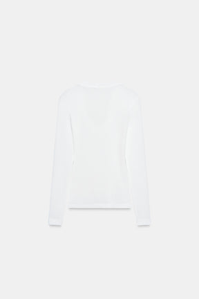 CREPE LONG SLEEVE SHIRT