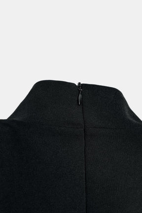 Peplum sleeveless top