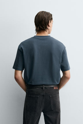 RELAXED FIT INTERLOCK T-SHIRT - Image 3