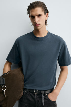 RELAXED FIT INTERLOCK T-SHIRT - Image 5