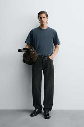 RELAXED FIT INTERLOCK T-SHIRT - Image 1