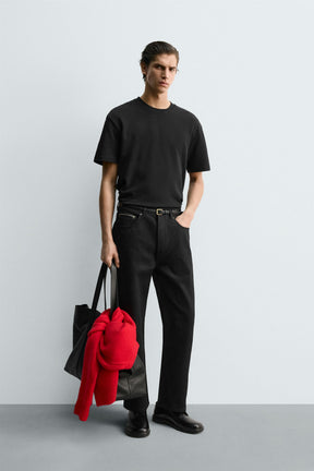 RELAXED FIT INTERLOCK T-SHIRT - Image 1