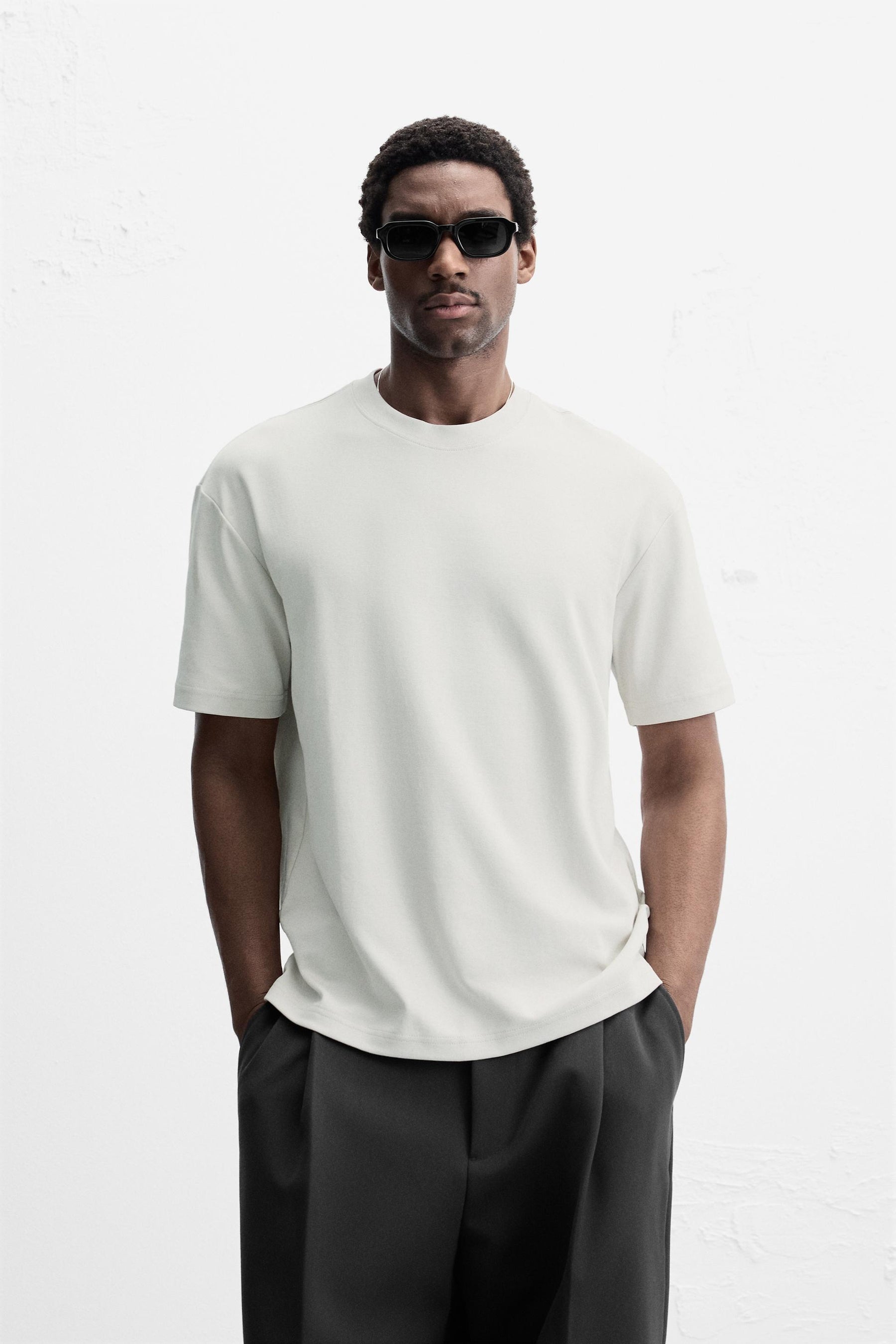 RELAXED FIT INTERLOCK T-SHIRT - Image 2