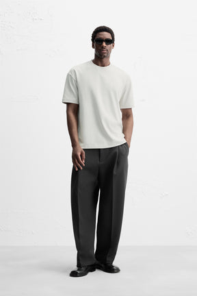 RELAXED FIT INTERLOCK T-SHIRT - Image 1