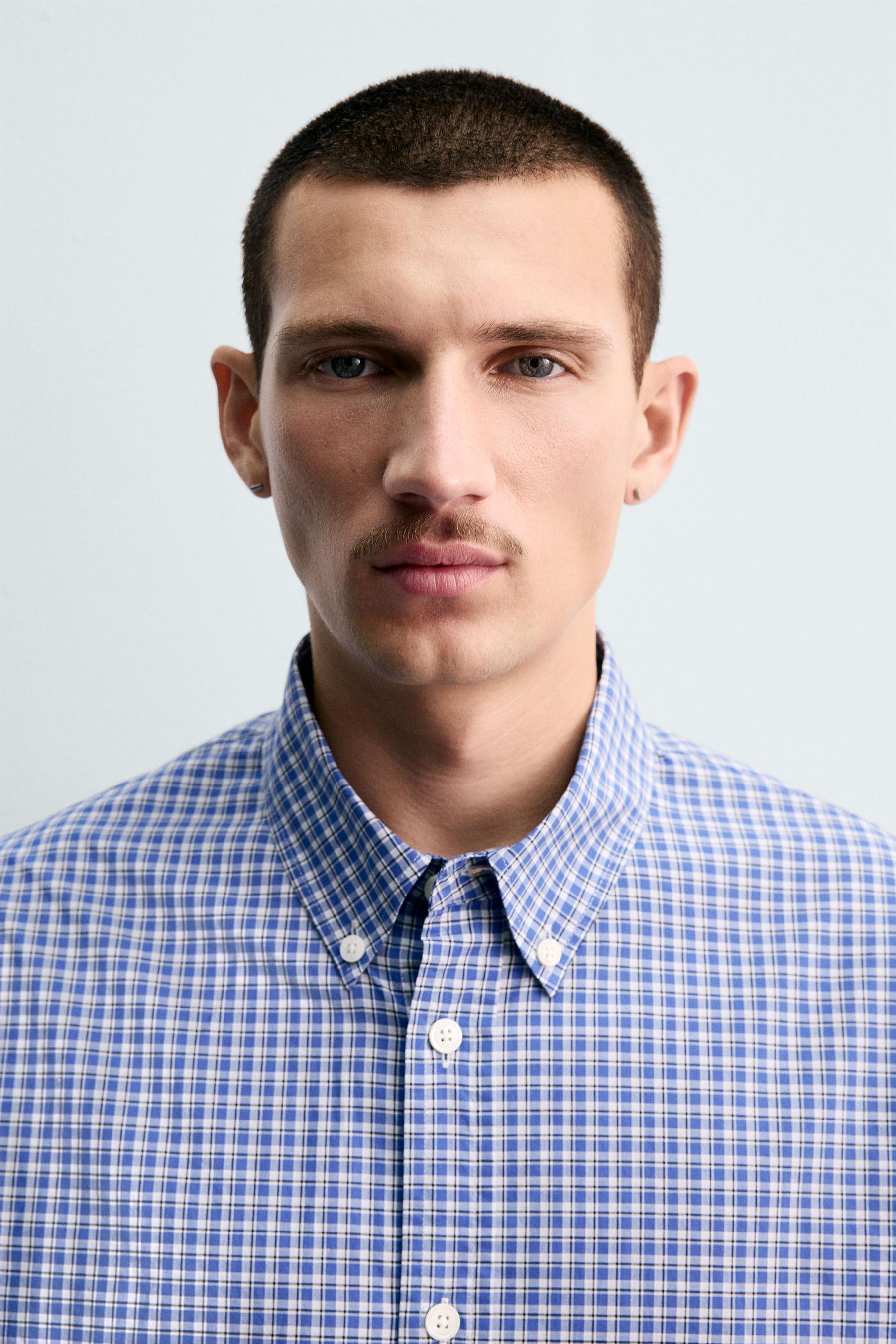 REGULAR FIT CHECK SHIRT - Image 5