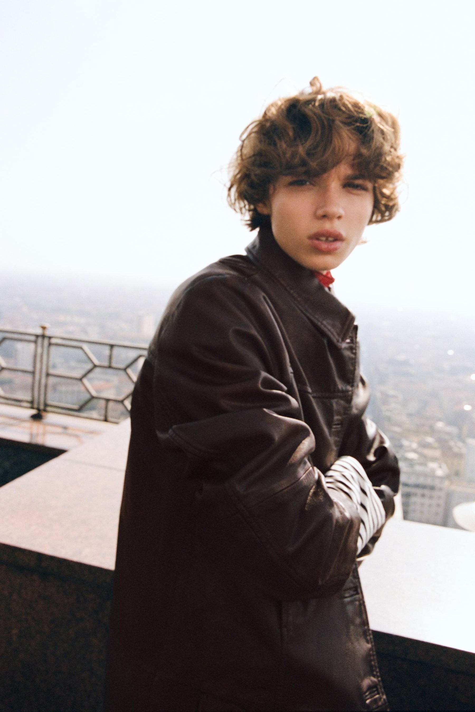 Washed Leather JACKET