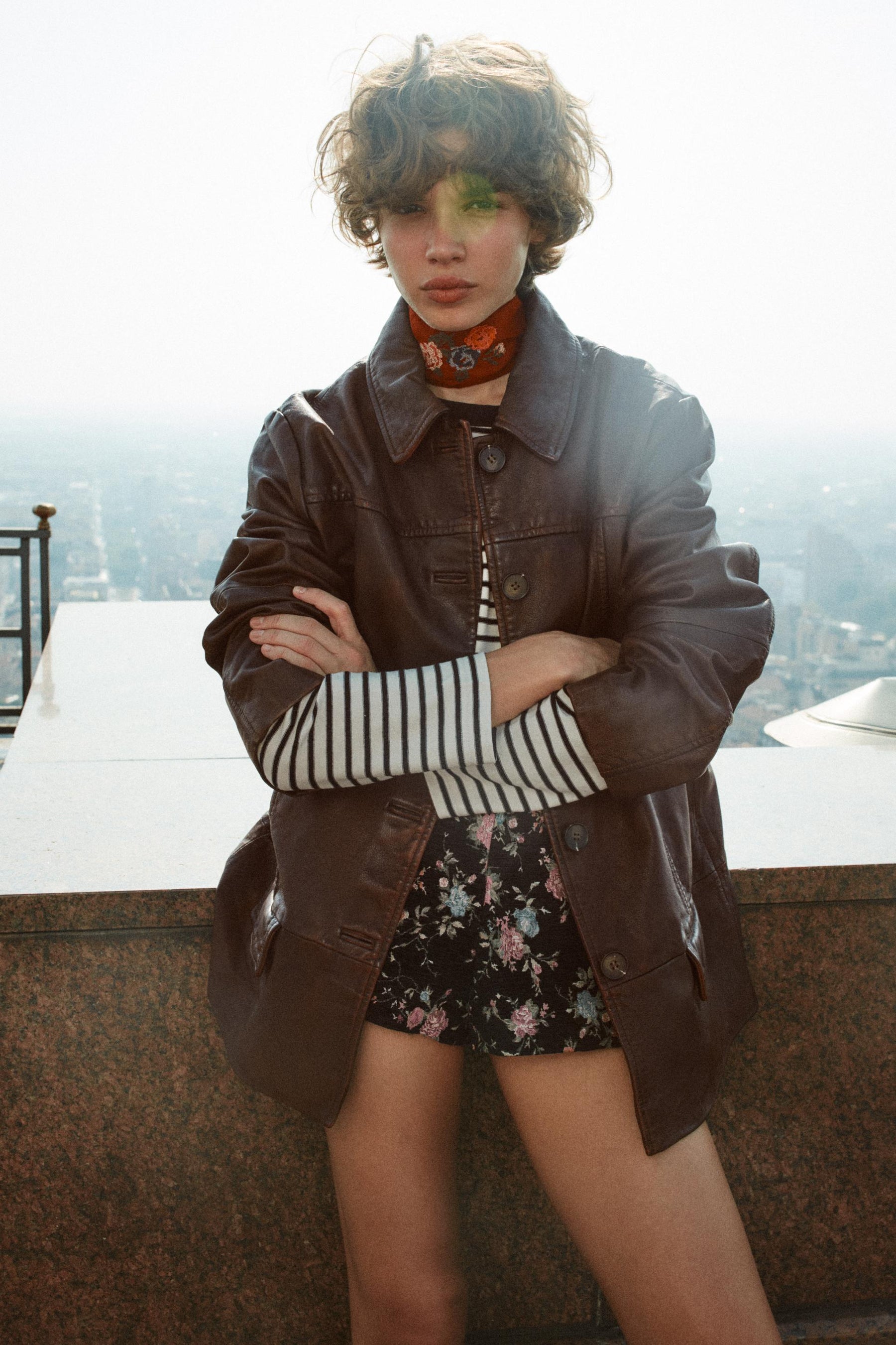 Washed Leather JACKET