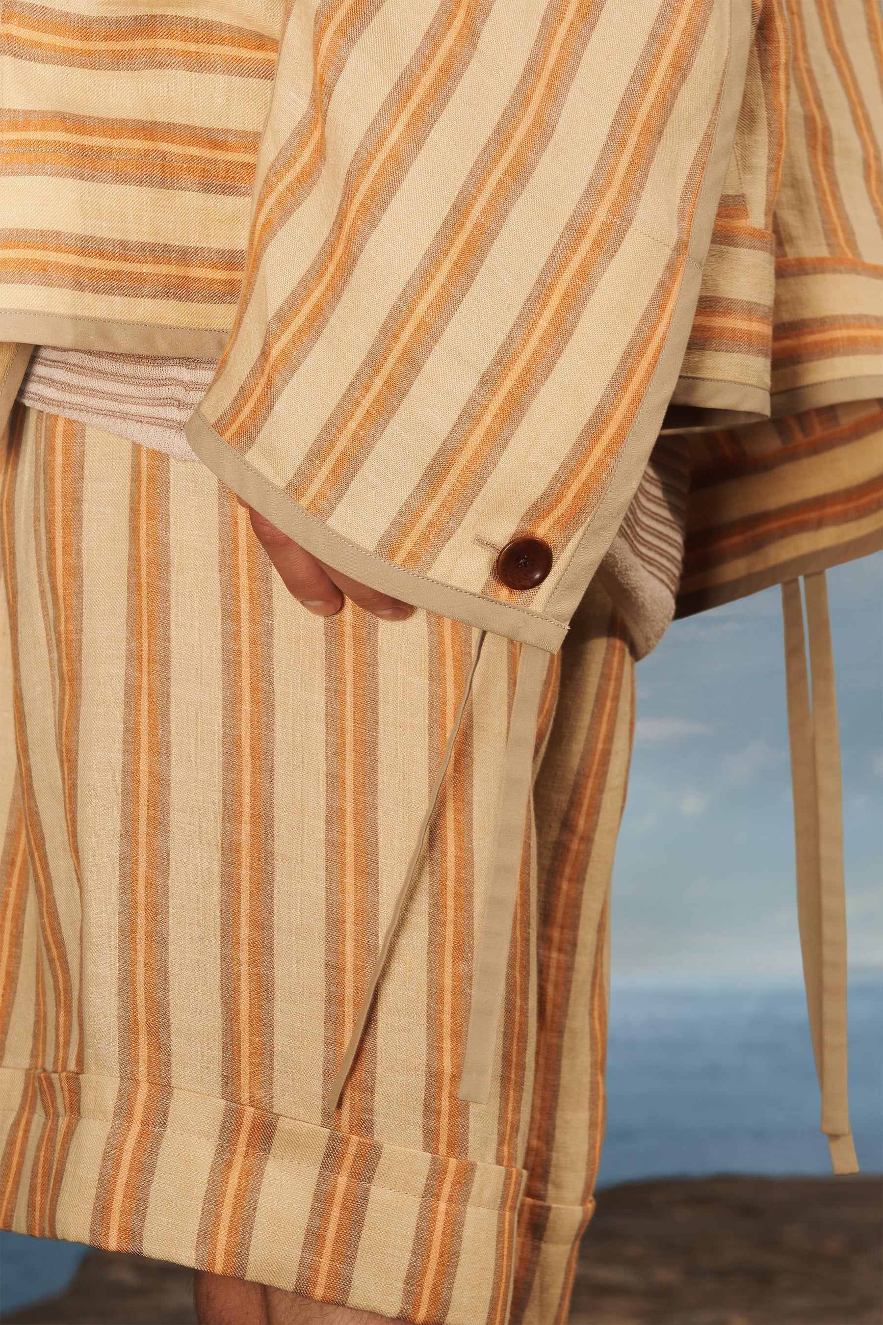 STRIPED LINEN JACKET - LIMITED EDITION - Image 5