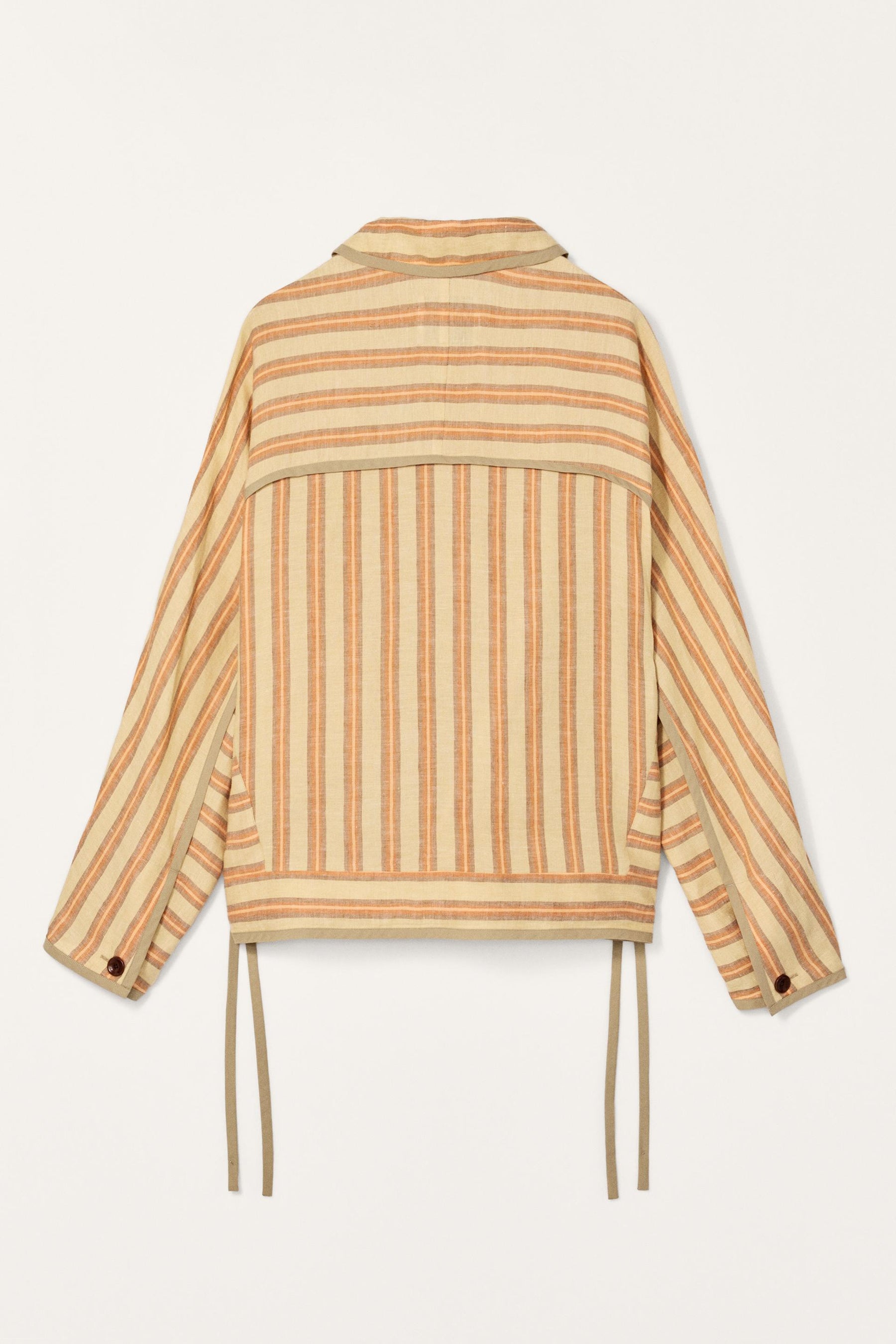 STRIPED LINEN JACKET - LIMITED EDITION - Image 6