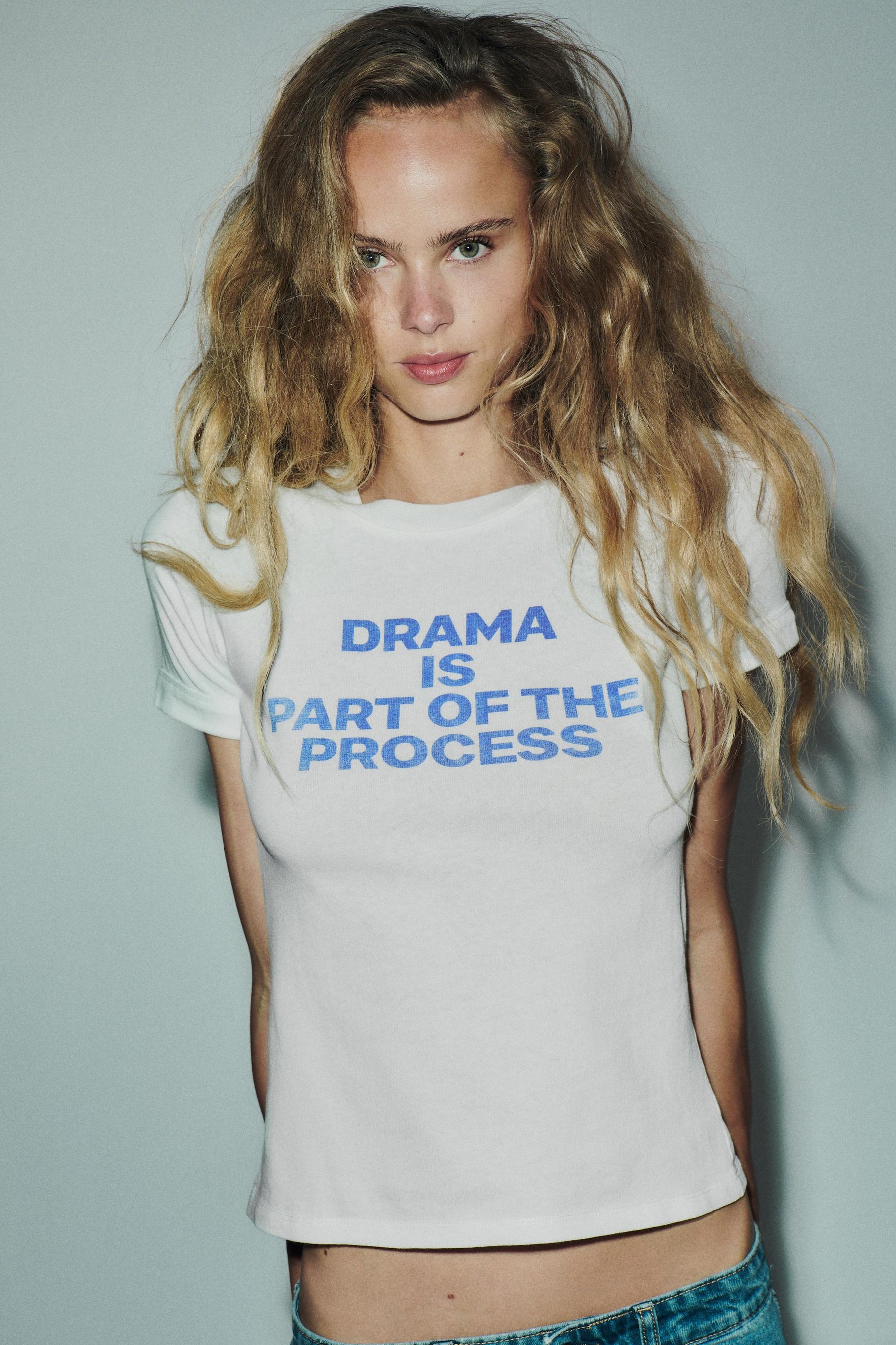 Ripped Cotton T-Shirt