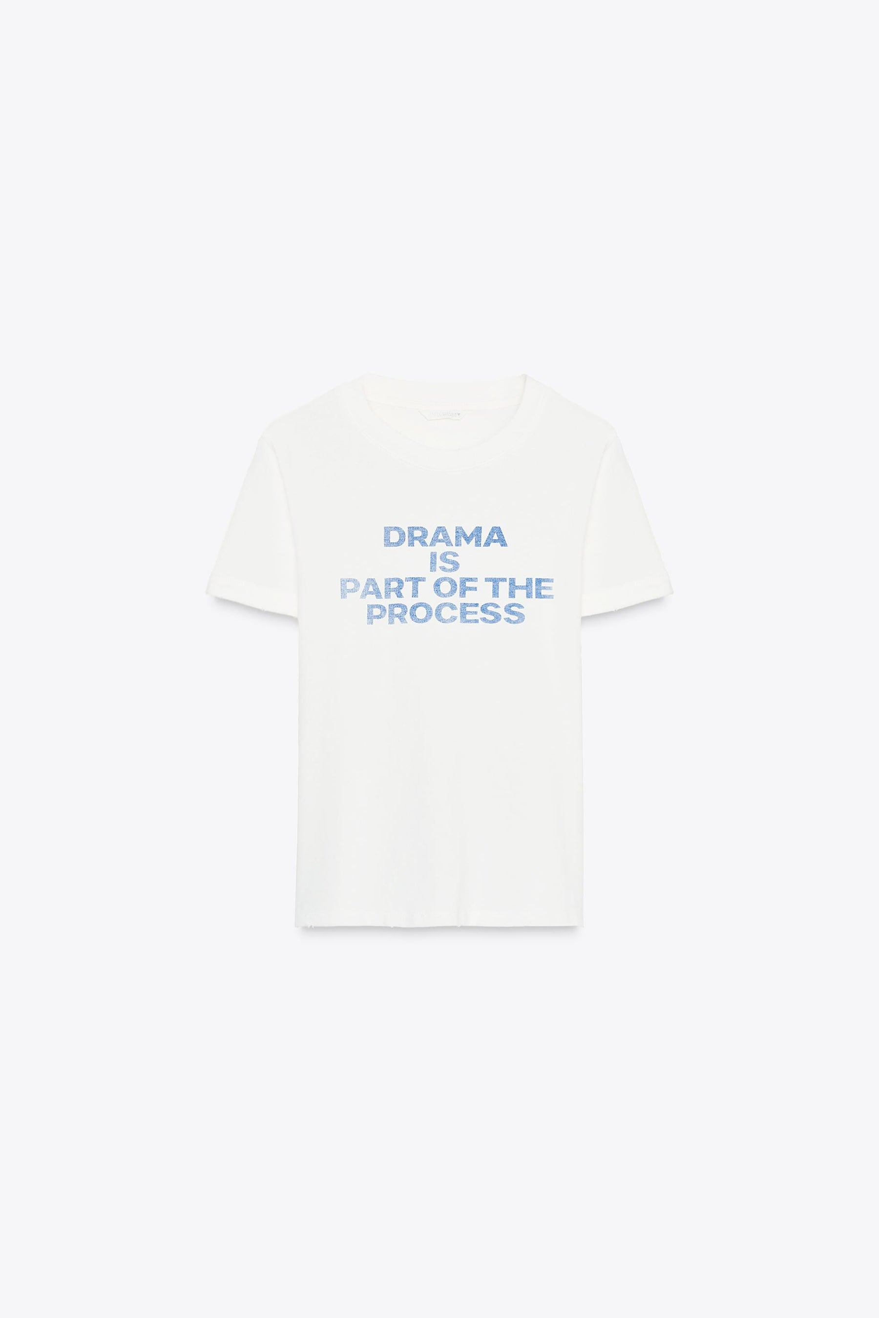 Ripped Cotton T-Shirt