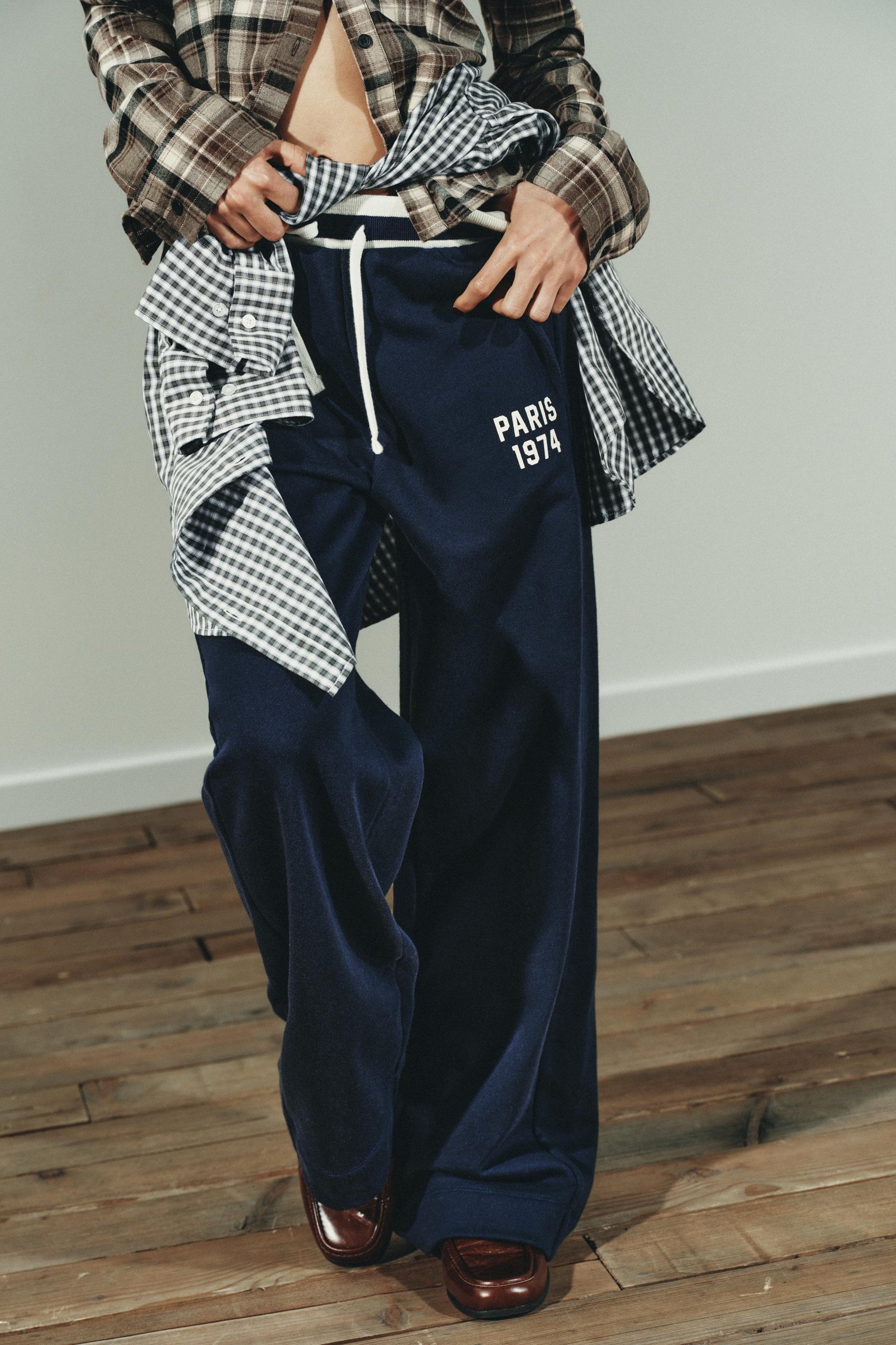 Wool Varsity Trousers