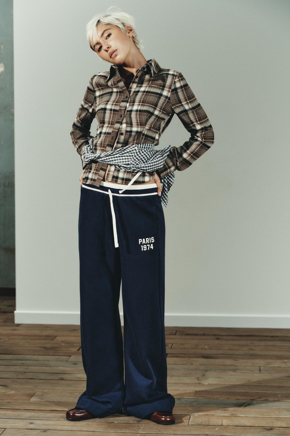 Wool Varsity Trousers