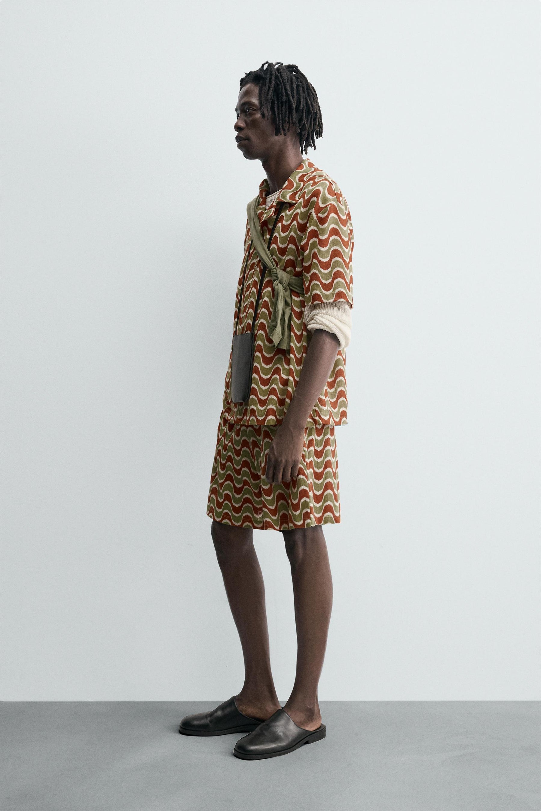 GEOMETRIC JACQUARD SHIRT - Image 4