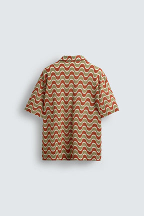 GEOMETRIC JACQUARD SHIRT - Image 8
