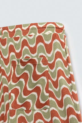 GEOMETRIC JACQUARD BERMUDA SHORTS - Image 10