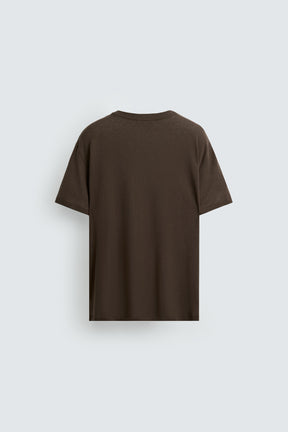 TEXTURED COTTON T-SHIRT - Image 6