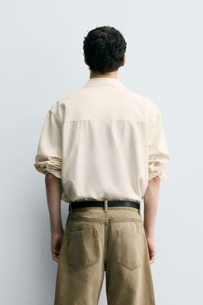 RELAXED FIT FLOWING SHIRT - Image 3
