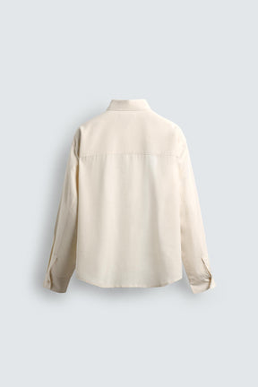 RELAXED FIT FLOWING SHIRT - Image 7