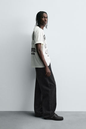 GRAPHIC TEXT T-SHIRT - Image 4