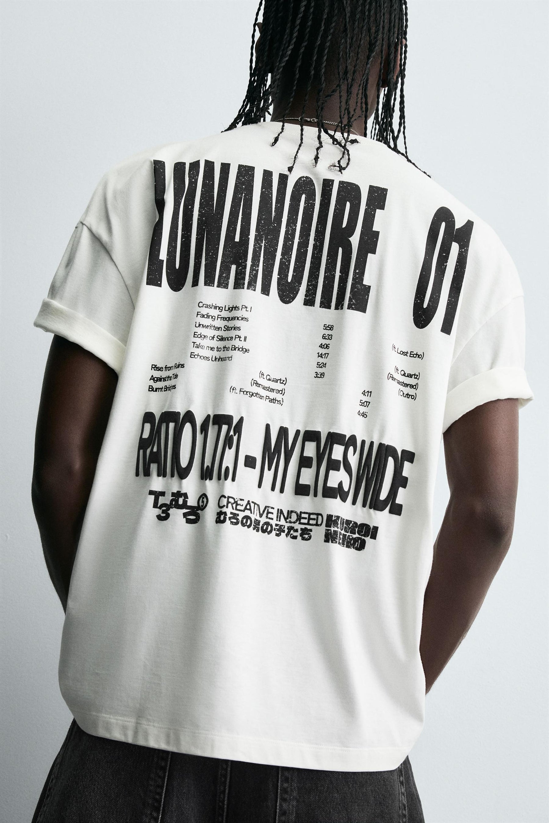 GRAPHIC TEXT T-SHIRT - Image 5