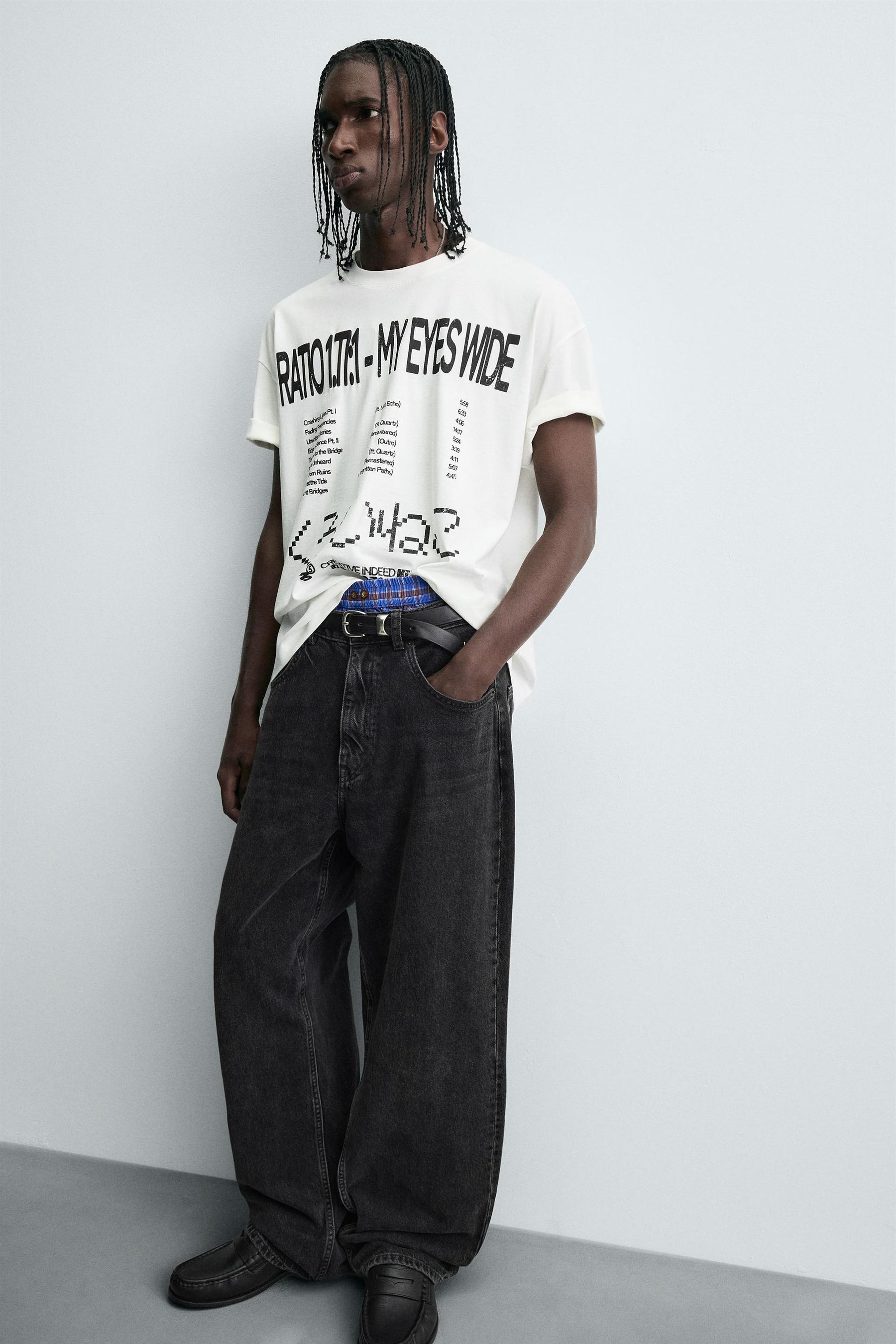 GRAPHIC TEXT T-SHIRT - Image 6